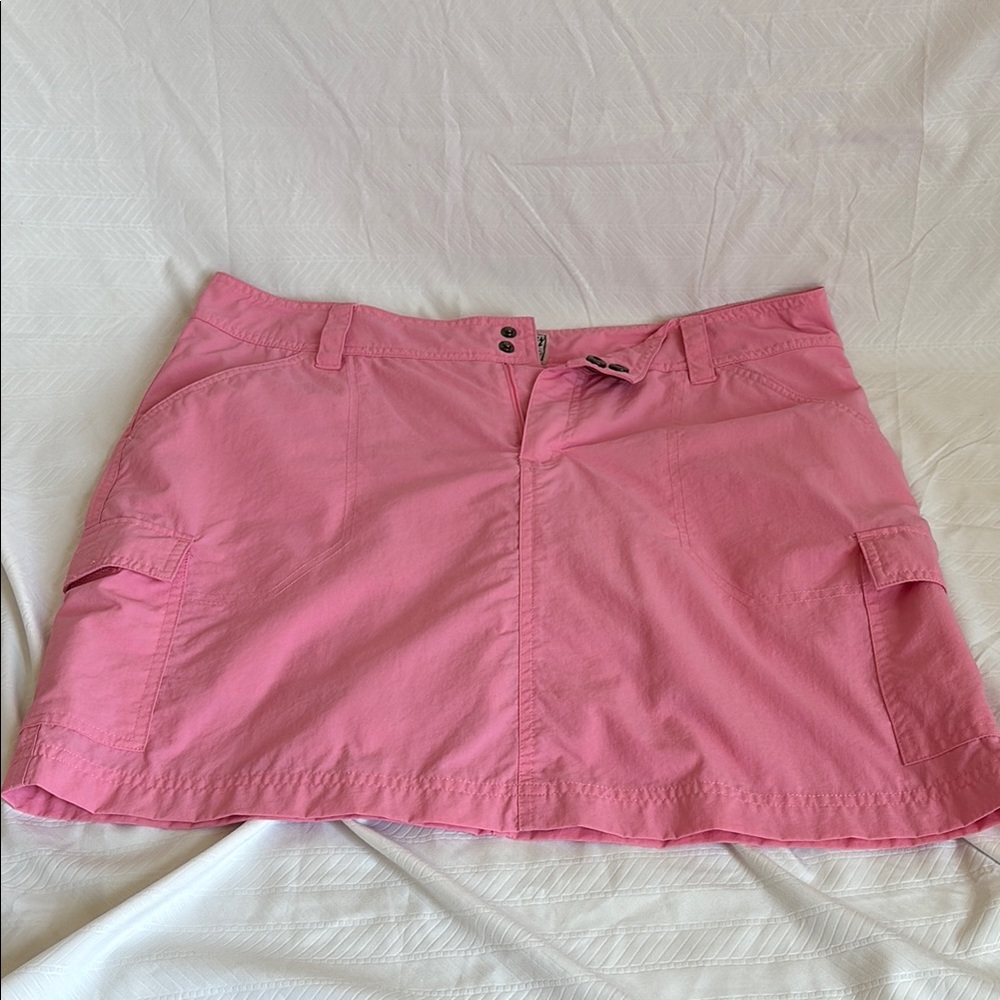 Pink Women's Nylon Skort